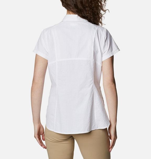 Columbia Silver Ridge Shirts White For Women's NZ35284 New Zealand